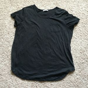 Black Tshirt w/pocket